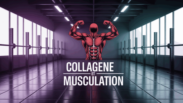collagene et musculation silhouette salle articulation