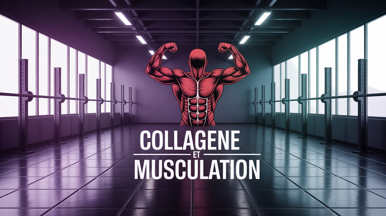 collagene et musculation silhouette salle articulation