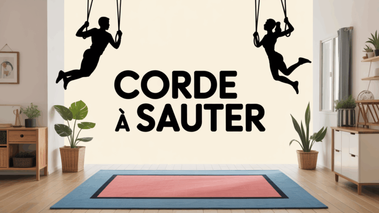 Corde à sauter en famille sport maison motivation