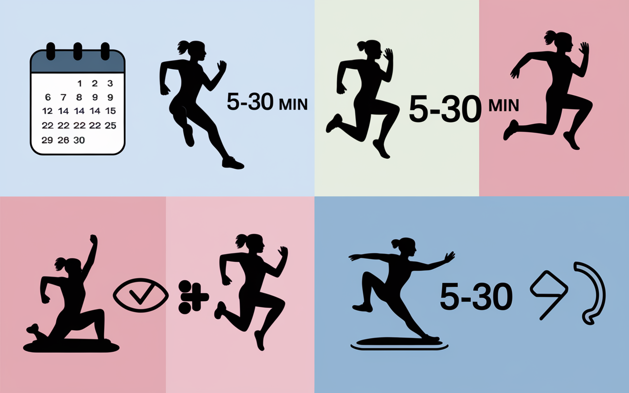 Programme corde à sauter progression routine 4 semaines