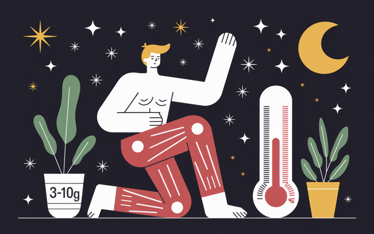 Glycine effets dosage sommeil et recuperation