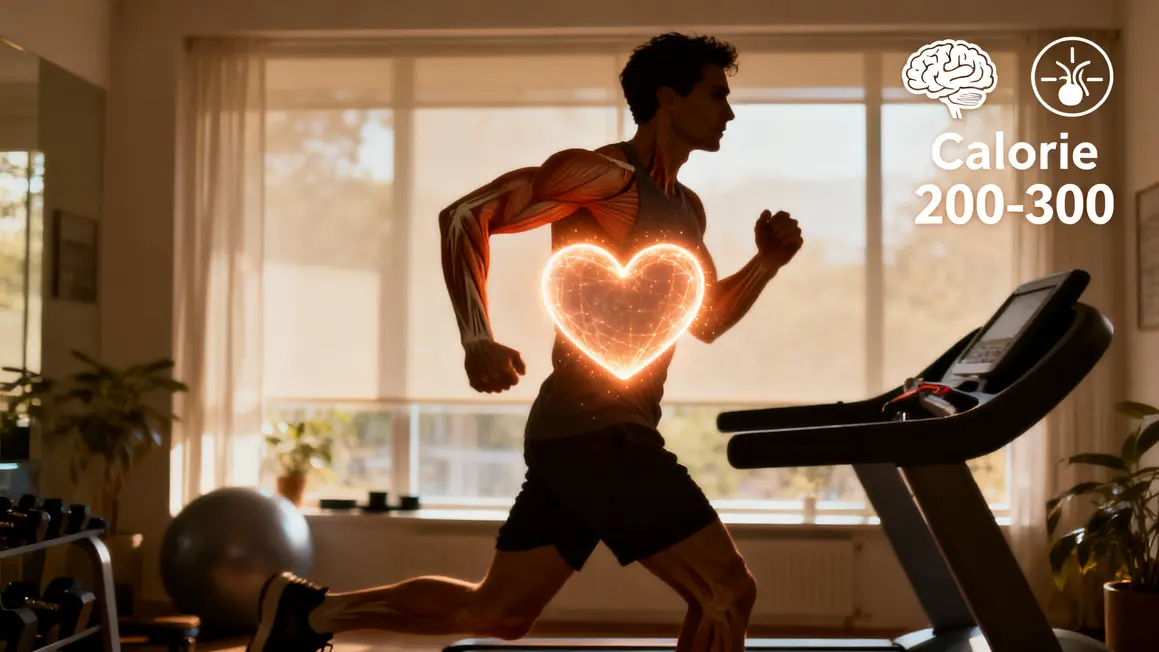 Silhouette humain marche coeur cerveau calories