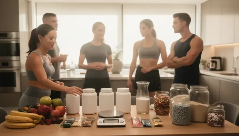complements alimentaires prise de poids sportifs table cuisine moderne