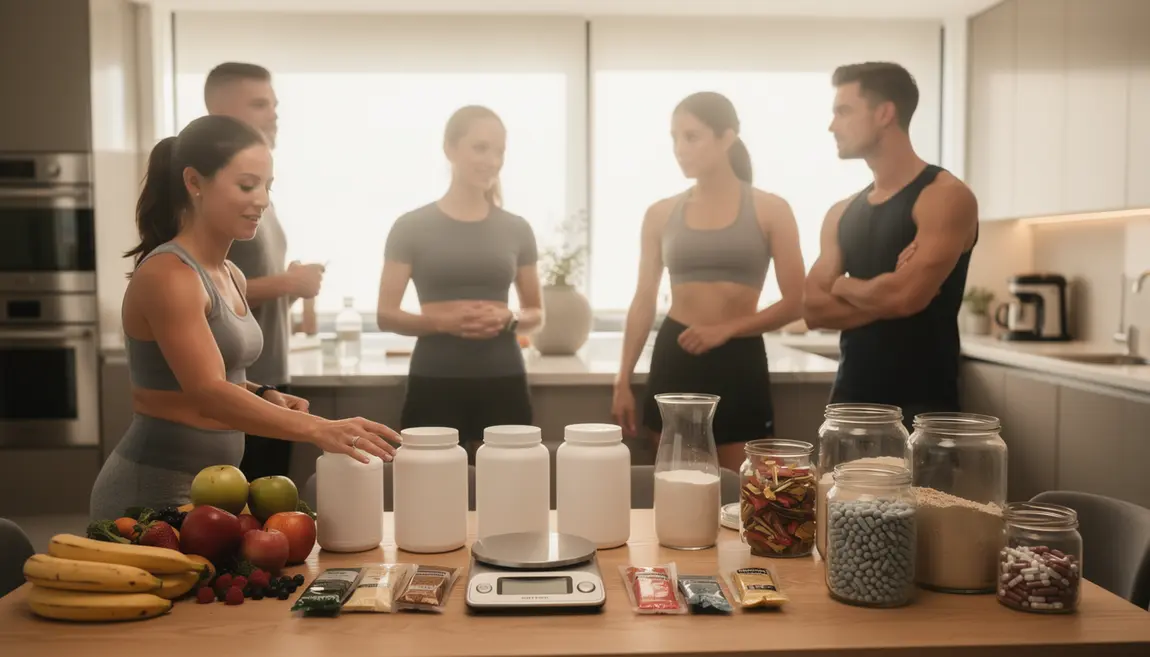 complements alimentaires prise de poids sportifs table cuisine moderne