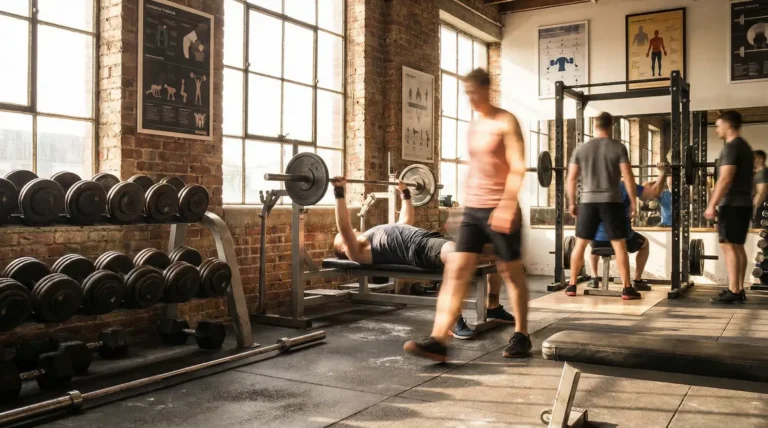 Salle de musculation format pyramidal entraînement musculation