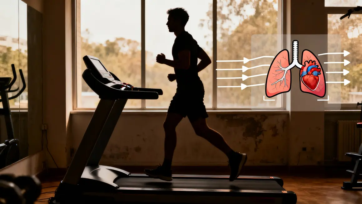 Schéma VO2 max cardio santé coeur poumons