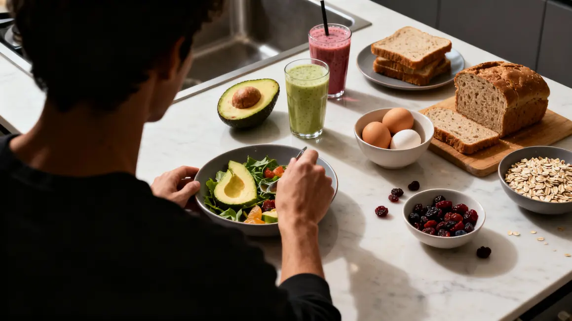Repas sain pour prise de poids cuisine moderne