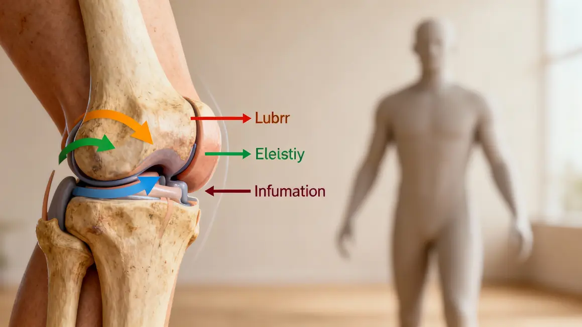 schéma articulation genou chondroïtine glucosamine MSM