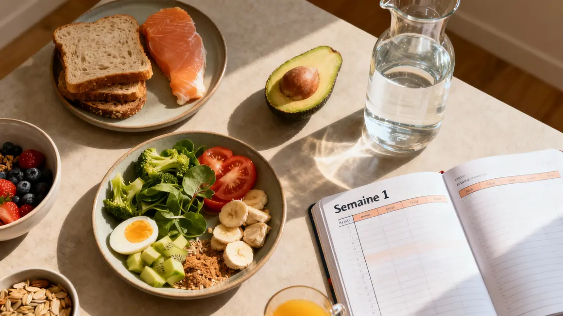 Table aliments sains récupération musculation fonctionnelle