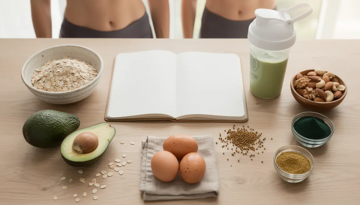 Selection aliments prise de poids avec carnet nutrition