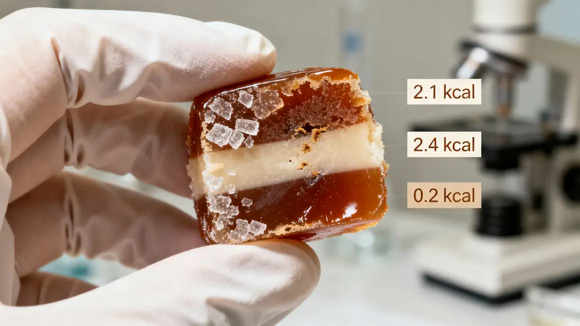 Coupe bonbon sans sucre kcal panneau nutrition