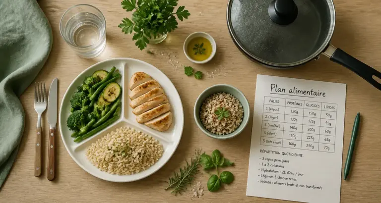 Plan alimentaire pour perte de poids : 30 végétaux et 4 repas types, image de préparation