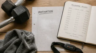 Motivation musculation : carnet et programme d’entraînement