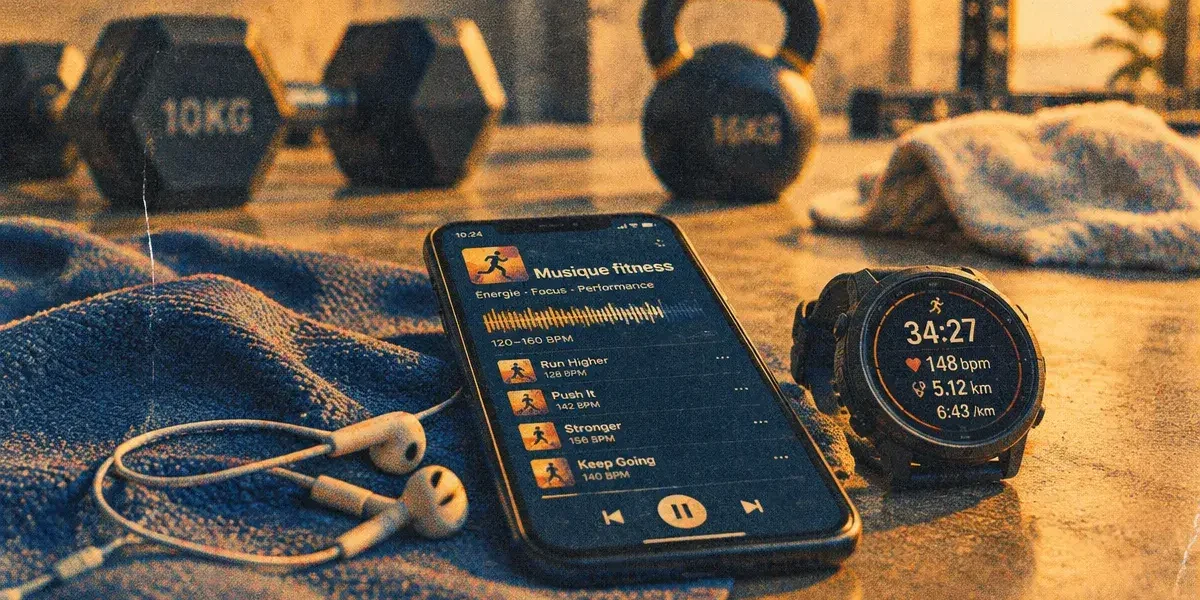 Musique fitness : bon rythme pour chaque séance, écouteurs et playlist BPM