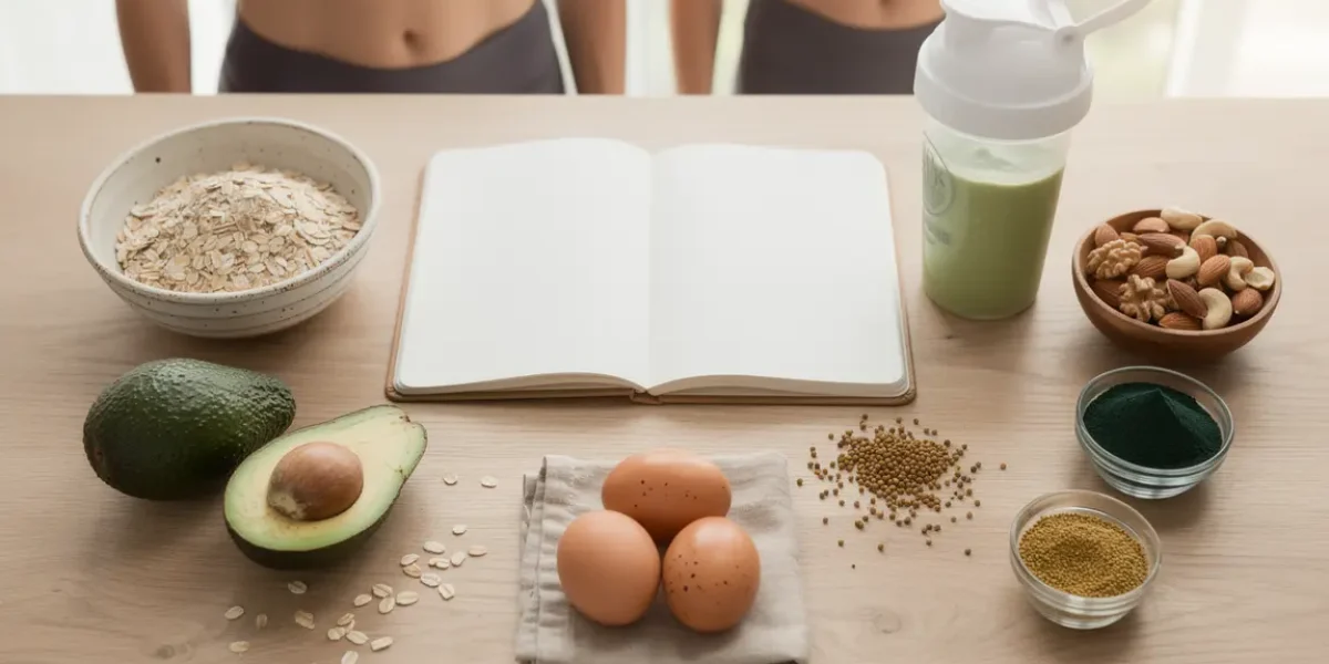 Selection aliments prise de poids avec carnet nutrition